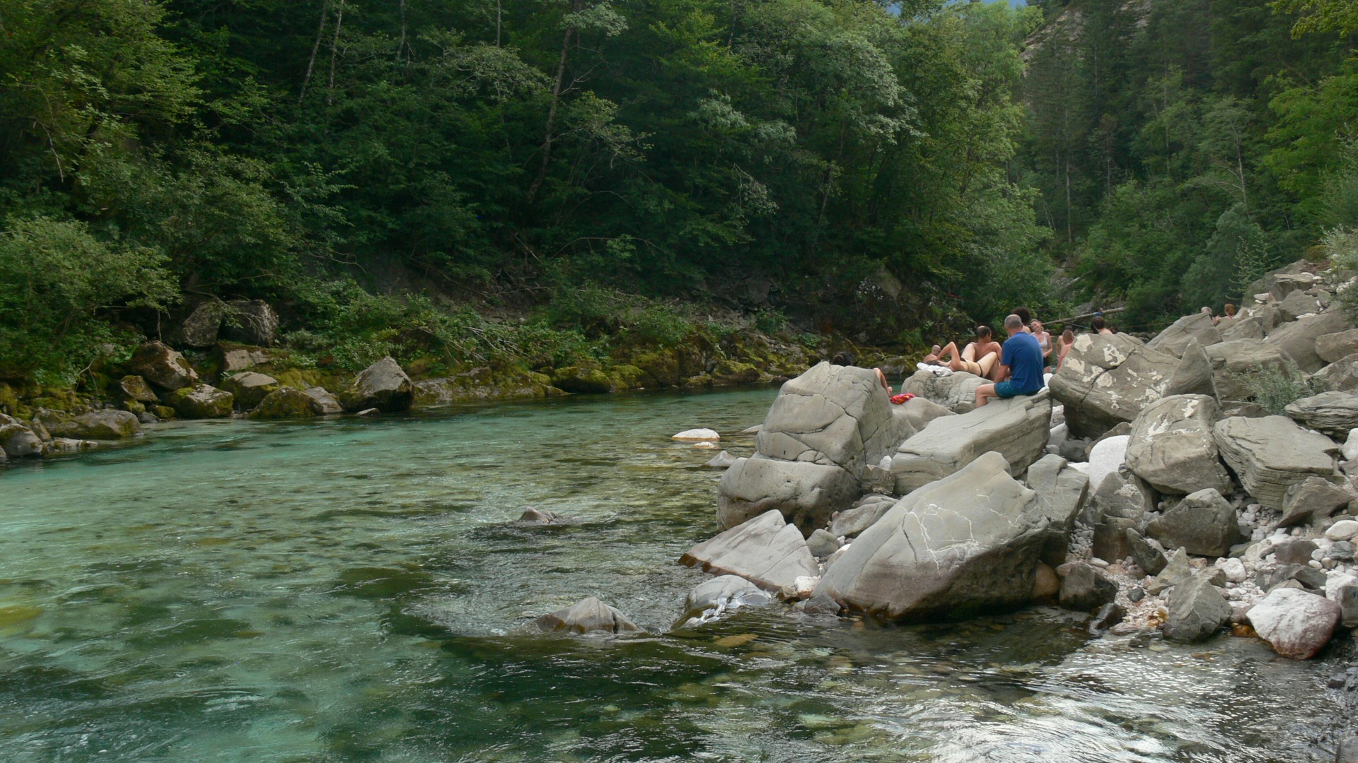 Soča u Bovce