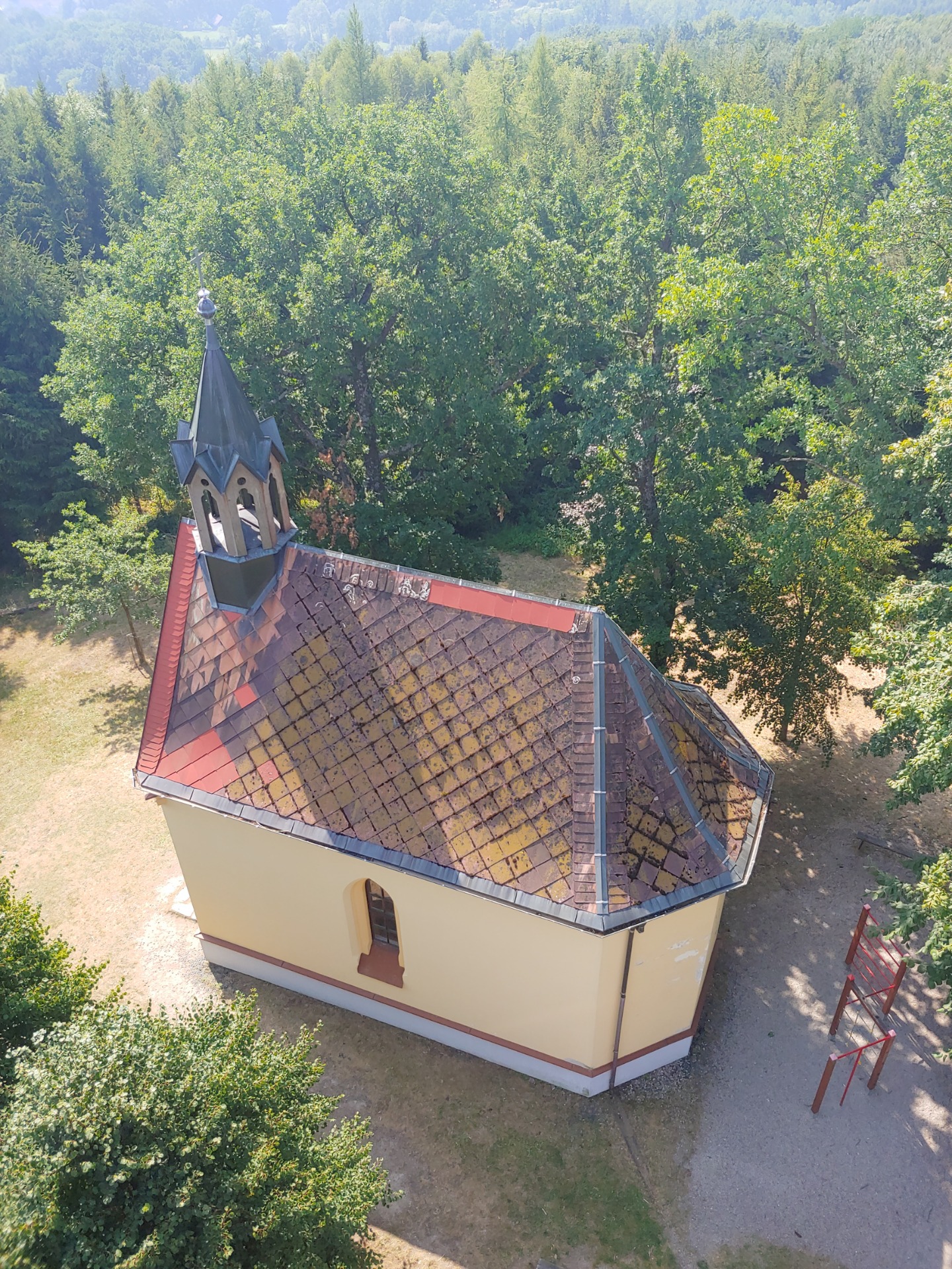 Kaple z rozhledny